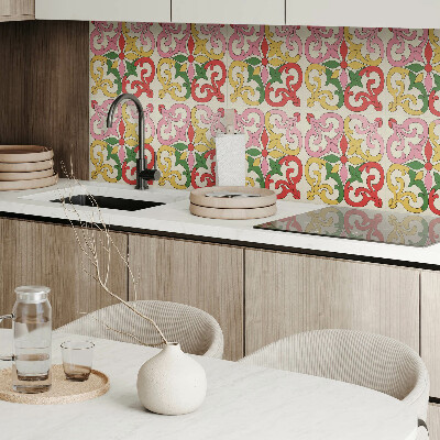 Plăci din vinil Model de flori ornamentale