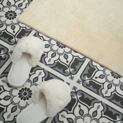 Plăci de vinil Motiv floral cu detalii decorative