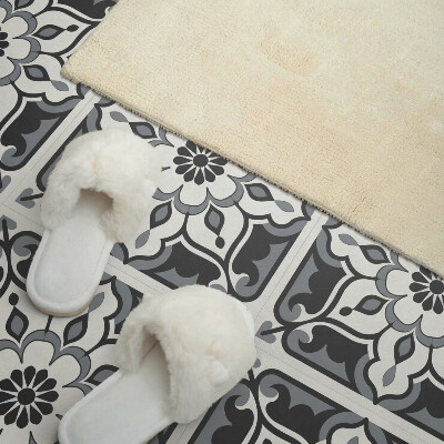 Plăci de vinil Motiv floral cu detalii decorative