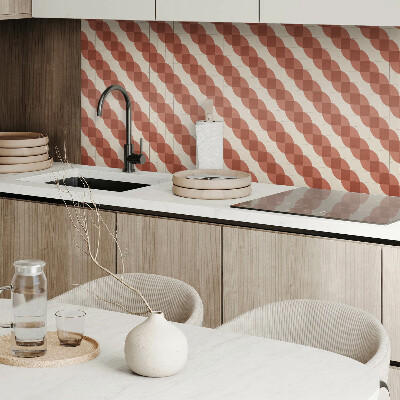 Plăci de vinil Forme geometrice ondulate