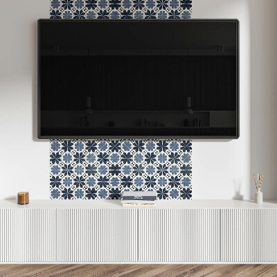 Plăci de vinil Design floral pe gresie