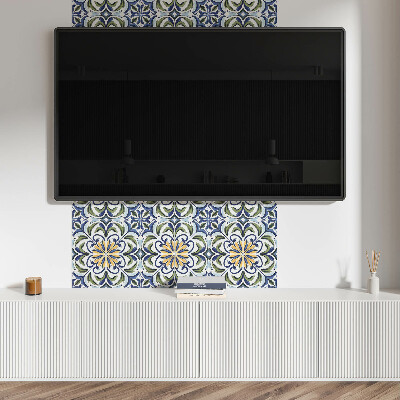 Plăcile de vinil Design floral într-o compoziție de plante
