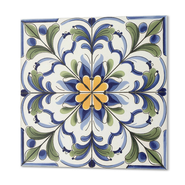 Plăci de vinil Decoratiuni ceramice cu accent floral