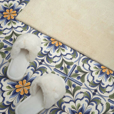 Plăci de vinil Decoratiuni ceramice cu accent floral