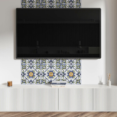 Plăci de vinil Decoratiuni ceramice cu accent floral