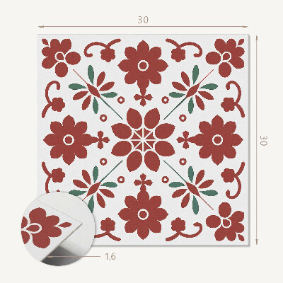 Plăci de vinil Model de plante cu frunze