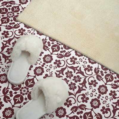 Plăci din vinil Motiv floral cu accente ornamentale