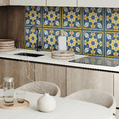 Plăci de vinil Motiv floral simetric