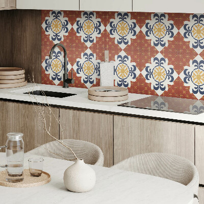 Plăci de vinil Un motiv floral cu forme subtile