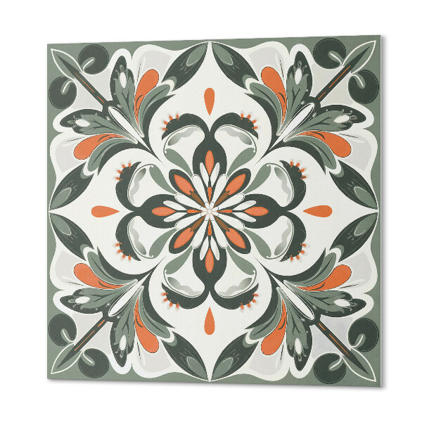 Plăci de vinil Design floral cu accente de frunze