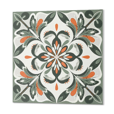 Plăci de vinil Design floral cu accente de frunze