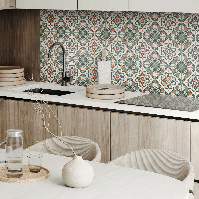 Plăci de vinil Design floral cu accente de frunze