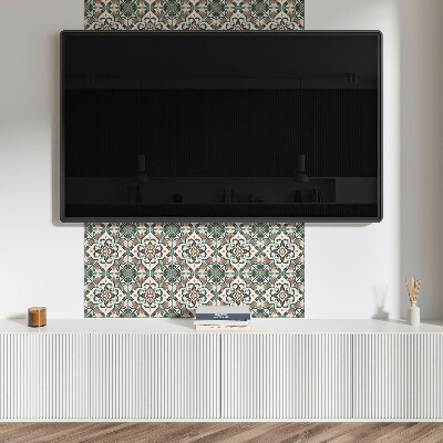 Plăci de vinil Design floral cu accente de frunze