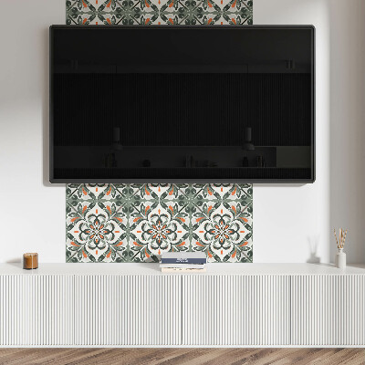Plăci de vinil Design floral cu accente de frunze