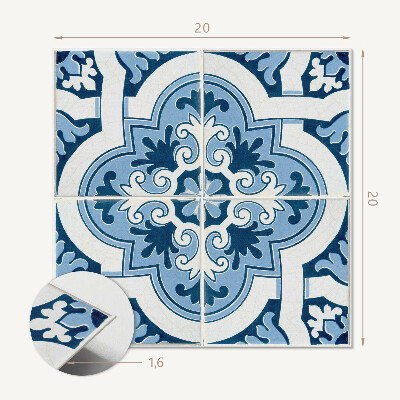 Plăci din vinil Model de faianta ornamentala intr-o varianta eleganta