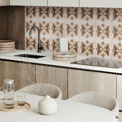 Plăcile de vinil Mozaic ornamental într-un stil distinctiv