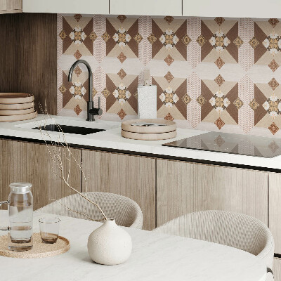 Plăcile de vinil Mozaic ornamental într-un stil distinctiv