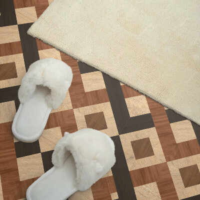 Plăci de vinil Forme de lemn în geometrie