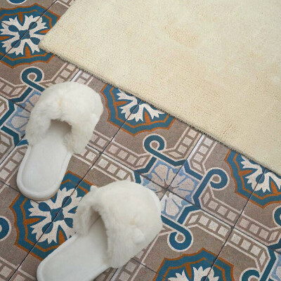 Plăci din vinil Mozaic ornamental într-un stil grafic