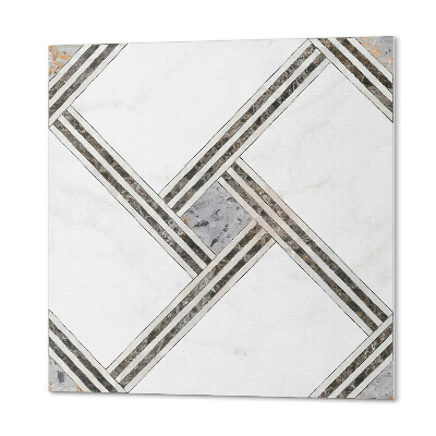 Plăcile de vinil Linii abstracte într-un stil geometric