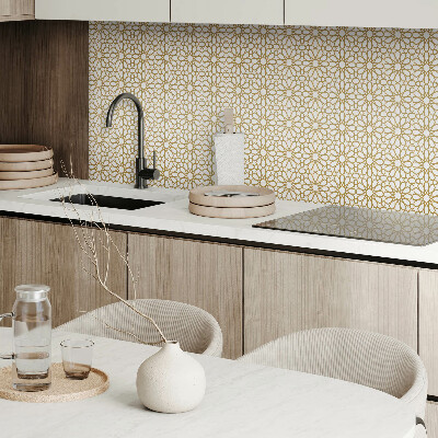 Plăcile de vinil Motiv stea în forme geometrice