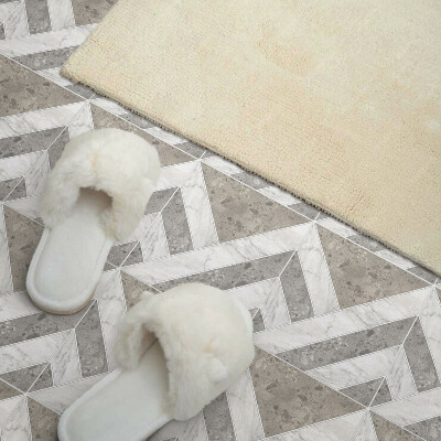 Plăcile de vinil Motiv geometric cu gresie