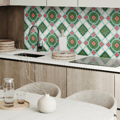 Plăci de vinil Romburi cu accent floral