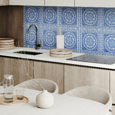 Plăcile de vinil Model de mozaic cu motiv floral