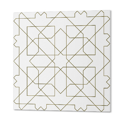 Plăci de vinil Model de linie în formă geometrică