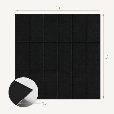 Plăci din vinil Model dreptunghi în stil geometric