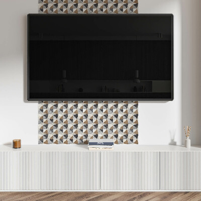 Plăcile de vinil Forme geometrice cu gresie