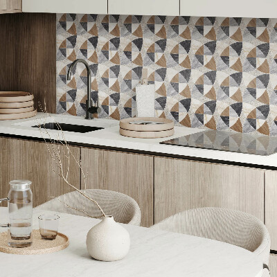 Plăcile de vinil Forme geometrice cu gresie