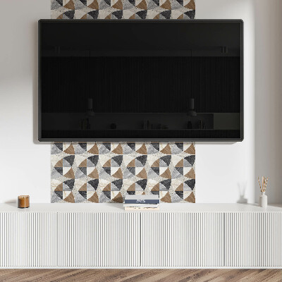 Plăcile de vinil Forme geometrice cu gresie