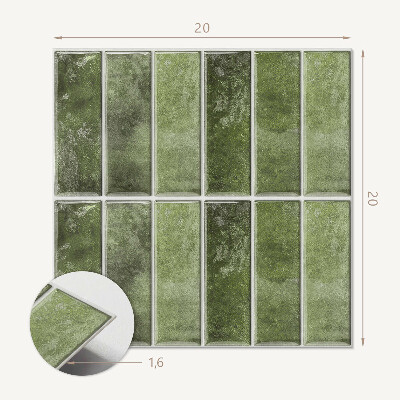 Plăci de vinil Motiv abstract de faianță