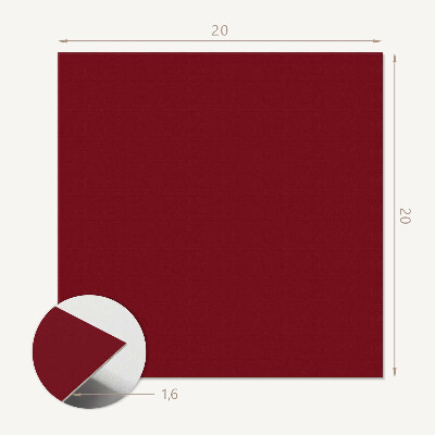 Plăci de vinil Burgundia adâncă