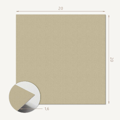 Plăcile de vinil Motiv galben închis