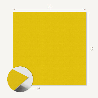 Plăci de vinil Galben radiant