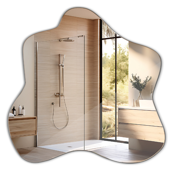 Oglindă asimetrică în formă de pată