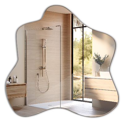 Oglindă asimetrică în formă de pată