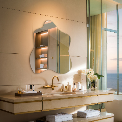 Oglindă asimetrică în formă de pată