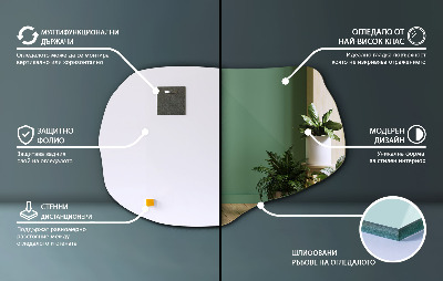 Oglindă neregulata unică