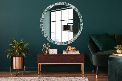 Decoratiuni perete cu oglinda Frunze