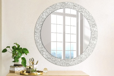 Decoratiuni perete cu oglinda Flori lotos