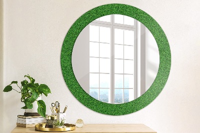 Decoratiuni perete cu oglinda Iarbă verde