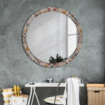Oglinda cu decor rotunda Model turc