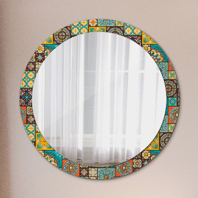 Oglinda cu decor rotunda Model arab