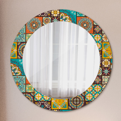 Oglinda cu decor rotunda Model arab