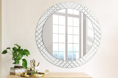 Decoratiuni perete cu oglinda Linii transversale