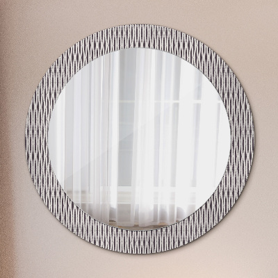 Oglinda rotunda imprimata Model de punct geometric