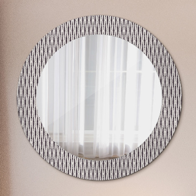 Oglinda rotunda imprimata Model de punct geometric